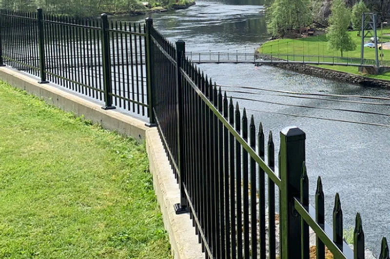 iron fence