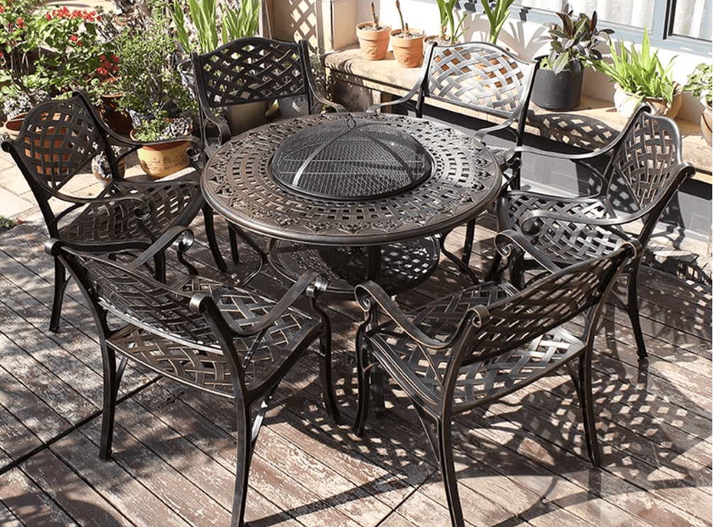 bbq dining table