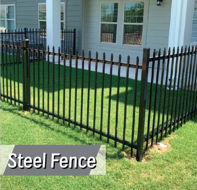 steel fence