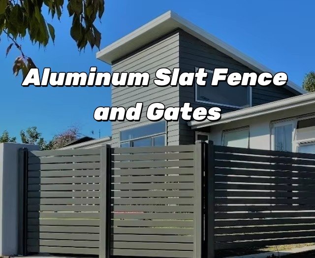 Slat fence (7)