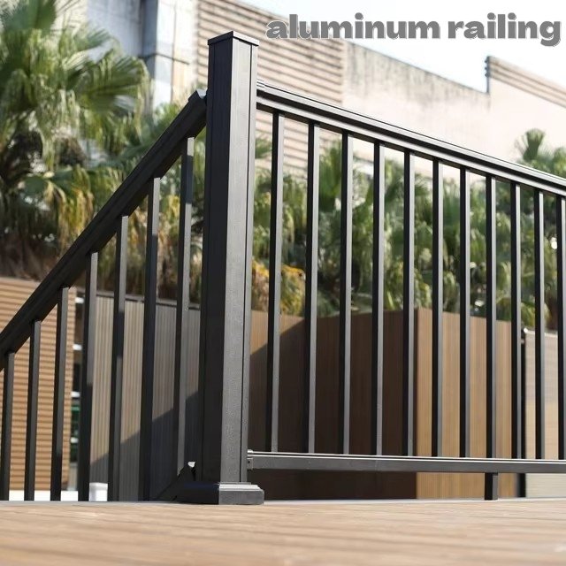 Aluminum railing